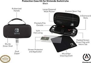 PowerA Zestaw ochronny PowerA dla Nintendo Switch Lite - czarny 10