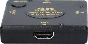 Pawonik Switch Przełącznik 3x Hdmi Ultra Hd 4K 4