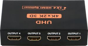Pawonik SPLITTER ROZDZIELACZ HDMI 1x4 4K*2K ULTRA HD 4K 4