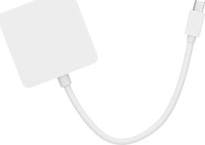 Adapter AV Pawonik DisplayPort Mini - HDMI - D-Sub (VGA) - DVI-I - Jack 3.5mm biały 4