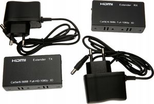 System przekazu sygnału AV Pawonik EXTENDER KONWERTER HDMI na LAN PO SKRĘTCE RJ45 60M 5