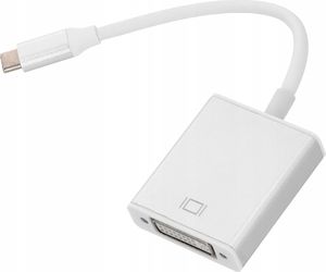 Adapter USB Pawonik USB-C - DVI Biały  (IR-200) 2