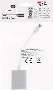 Adapter USB Pawonik USB-C - HDMI Biały 6