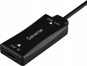 Adapter AV Pawonik DisplayPort - HDMI czarny (6957303865154) 5