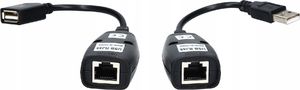 Adapter USB Pawonik RJ45 USB-A - RJ-45 Czarny 4