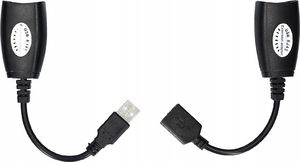 Adapter USB Pawonik RJ45 USB-A - RJ-45 Czarny 5