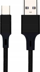 Kabel USB Pawonik USB-A - 1 m Czarny (183) 1
