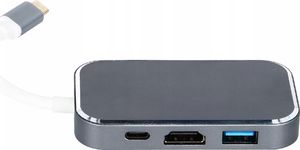 Stacja/replikator Pawonik 5w1 USB-C 3