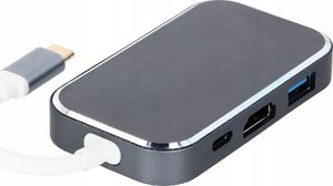 Stacja/replikator Pawonik 5w1 USB-C 5