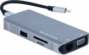 Stacja/replikator Pawonik 10w1 USB-C 3