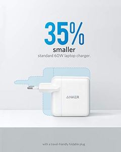 Ładowarka Anker Anker PowerPort Atom III 60W PowerIQ 3.0 i GaN Power Delivery ?adowarka USB-C, do laptopów z portem USB-C, MacBook Pro / Air, iPad Pro, iPhone XR / XS / Max / 8, Galaxy, Pixel, Nintendo Switch 4