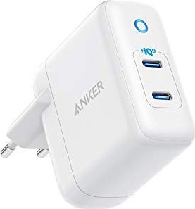 Ładowarka Anker Anker PowerPort III Duo, kompaktowa dwuportowa ładowarka ścienna Type-C z PowerIQ 3.0, zasilanie dla iPhone XR / Xs / Max / X / 8 / Plus, Galaxy S10 / S9, Pixel 3a / 3 / XL, iPad Pro i więcej 1