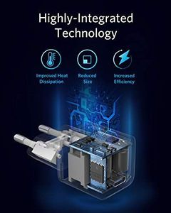 Ładowarka Anker Anker PowerPort III Nano USB-C ładowarka 18 W 2 szt. Zasilacz USB-C do iPhone'a 11/11 Pro / 11 Pro Max / XR / XS / X, Galaxy S10 / S9, Pixel 3/2, iPada Pro 3