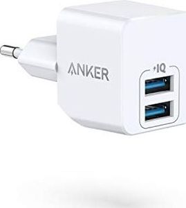 Ładowarka Anker Anker PowerPort Mini, wyjątkowo ?adowarka USB, zasilanie 2,5 A dla iPhone XS / XS Max / XR / X / 8/7 / 6 / Plus, iPad Pro / Air 2 / Mini 4, Samsung 1