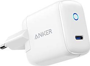 Ładowarka Anker Anker Ładowarka USB C Ładowarka sieciowa USB C PowerPort C1, ładowarka 15 W / 3 A z wyświetlaczem LED, do iPhone 8/8 + / X / XS / XS Max / XR, iPad Pro, Galaxy S9 / S9 + / S8 / S8 +, piksele 1