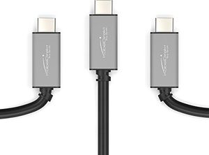Kabel USB KabelDirekt KabelDirekt - kabel USB C - 1m - (Universal USB-C, USB 3.2 Gen 2, transmisja wideo i danych, zasilacz do PD 4 (60 W), zintegrowany chip) 3