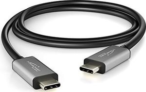 Kabel USB KabelDirekt KabelDirekt - kabel USB C - 1m - (Universal USB-C, USB 3.2 Gen 2, transmisja wideo i danych, zasilacz do PD 4 (60 W), zintegrowany chip) 6