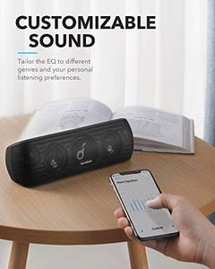 Głośnik Anker Soundcore Motion Głośnik + Bluetooth z dźwiękiem Hi-Res 30 W, bezprzewodowy Głośnik HiFi z aplikacją, elastyczny korektor, 12 godzin pracy na baterii, ochrona przed wodą IPX7, łączność USB C 7