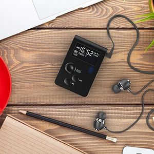 Radio MAJORITY Majority radio DAB / DAB + / FM Petersfield-Go, radio kieszonkowe, dołączana konstrukcja, przypinane, super lekkie, do uprawiania sportu, biegania, biegania, akumulator z 10-12 godzinami pracy 5