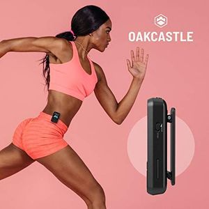 MAJORITY Odtwarzacz MP3 Oakcastle MP100 8GB z Bluetooth, radiem i długotrwałą baterią do użytku i do biegania, do uprawiania sportu, kompatybilny z kartami SD o pojemności 32 GB, 64 GB i 128 GB, ze słuchawkami 6