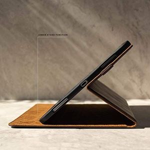 Etui na tablet Torro Skórzane etui TORRO Kompatybilne z Apple iPad 10,2 wysokiej jakości skórą 7. generacji z [wytrzymałą podstawą] [różnymi kątami patrzenia] [włączanie / wyłączanie] Edycja 2019 (ciemnobrązowa) 3