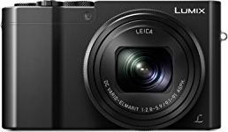 Aparat cyfrowy Panasonic Aparat Panasonic Lumix DMC-TZ101EGK Travelzoom (20,1 Mpx, 10-krotny zoom optyczny, wyświetlacz 7,6 cm (3 cale), zdjęcie 4K 30 fps, post focus, wideo 4K25p, wizjer, czarny) 1