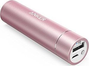Powerbank Anker Anker PowerCore + Mini 3350 mAh zewnętrzna ładowarka power bank z PowerIQ do iPhone 7 6s, 6, 5s, Galaxy S7, S7 Edge, S6, S5, S4, S3, S3 mini, Nexus i innych smartfonów (różowa) 1