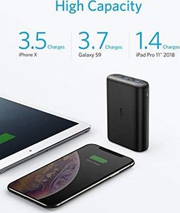 Powerbank Anker Anker PowerCore 15000 Redux, kompaktowy 2-portowy power bank 15000 mAh z technologią PowerIQ i Voltageboost, do iPhone'a, iPada, Samsunga Galaxy 3