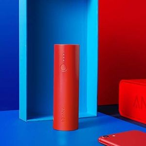 Powerbank Anker Anker PowerCore 5000 mAh zewnętrzny power bank bateria bardzo kompaktowa, smukła ładowarka do telefonu z Power IQ do iPhone'a XS Max / XR / XS / X / 8/8 Plus, iPada, Samsunga Galaxy i innych smartfonów (czerwona) 2