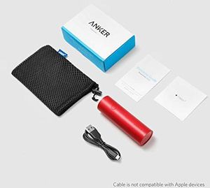 Powerbank Anker Anker PowerCore 5000 mAh zewnętrzny power bank bateria bardzo kompaktowa, smukła ładowarka do telefonu z Power IQ do iPhone'a XS Max / XR / XS / X / 8/8 Plus, iPada, Samsunga Galaxy i innych smartfonów (czerwona) 8