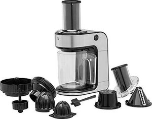 Robot kuchenny WMF WMF Kult Pro spiralny nóż do makaronu warzywnego elektryczny z prasą do cytrusów, ekspresem do zoodle, nożem do makaronu cukinii, wkładkami tnącymi 3, pojemnikiem do zbierania 1