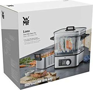 WMF WMF Lono 2in1 Sous Vide Garer Pro z wkładką do wolnego gotowania (1500 W, gotowanie próżniowe, powolne gotowanie, pojemnik na wodę 6,0 l, funkcja timera do 72 godzin) 10