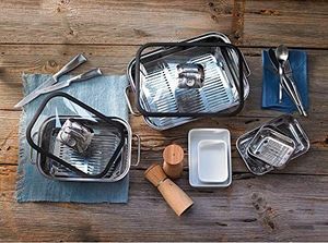 WMF WMF Vitalis Kompaktowy parowiec / prażalnik, ze szklaną pokrywą z silikonową obręczą, termometr do gotowania, taca do gotowania, stal nierdzewna Cromargan, nadaje się do indukcji, 35 x 21,5 x 10 cm, 3,5l 7