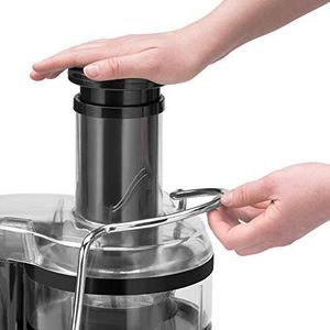 Sokowirówka WMF Elektryczna sokowirówka WMF Kult X, elektryczne warzywa owocowe, 500 W, do dużych kawałków owoców, dzbanek na sok 1,2 l, filtr piankowy, poziomy prędkości 2, matowa stal nierdzewna 4