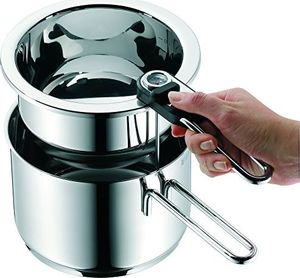WMF Garnek do gotowania na wolnym ogniu WMF z wyświetlaczem temperatury, wyjmowana wkładka O 18 cm, stal nierdzewna Cromargan, można myć w zmywarce, V 1,5l 7