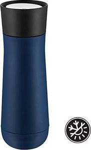 WMF Kubek izolacyjny WMF Impulse 350 ml, kubek termiczny z automatycznym zamknięciem, otwór do picia 360 , utrzymuje napoje ciepłe / zimne przez 1-2 godziny, niebieski 1