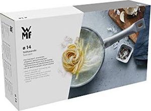 WMF Mini rondel WMF, 10 cm, mały, bez pokrywki, rondel 0,5 l, mały rondel do pojedynczych gospodarstw domowych, polerowana stal nierdzewna Cromargan, indukcyjna, do układania w stosy, idealny do małych porcji 5