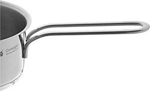 WMF Mini rondel WMF, 12 cm, mały, bez pokrywki, rondel 0,7 l, mały rondel do pojedynczych gospodarstw domowych, polerowana stal nierdzewna Cromargan, indukcyjna, do układania w stosy, idealny do małych porcji 2