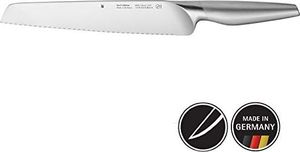 WMF Nóż do chleba WMF Chef's Edition podwójnie ząbkowany 37 cm, nóż wielofunkcyjny, specjalna stal ostrza, kuty nóż, cięcie wydajności, drewniana obudowa, ostrze 24 cm 1