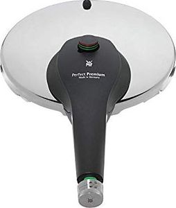 WMF Szybkowar WMF Perfect Premium 3,0 l, szybkowar 22 cm, polerowana stal nierdzewna Cromargan, indukcja, poziomy gotowania 2, pokrętło wielofunkcyjne 6