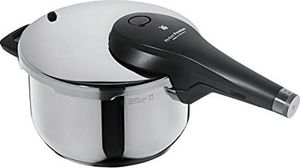 WMF Szybkowar WMF Perfect Premium 4,5l, szybkowar 22 cm, polerowana stal nierdzewna Cromargan, indukcja, poziomy gotowania 2, pokrętło wielofunkcyjne 1