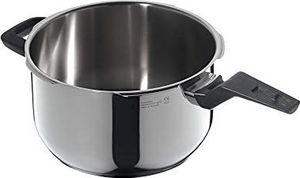 WMF Szybkowar WMF Perfect Premium 4,5l, szybkowar 22 cm, polerowana stal nierdzewna Cromargan, indukcja, poziomy gotowania 2, pokrętło wielofunkcyjne 4