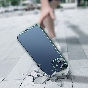 Baseus Przezroczyste etui Baseus Shining Case do iPhone 12 / iPhone 12 Pro 6.1'' (zielony) 9