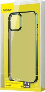 Baseus Przezroczyste etui Baseus Shining Case do iPhone 12 / iPhone 12 Pro 6.1'' (zielony) 10