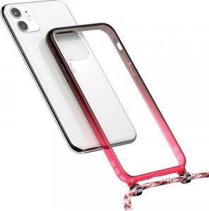 Baseus Przezroczyste etui Baseus Protective Case do iPhone 11 6,1'' (czerwony) 3