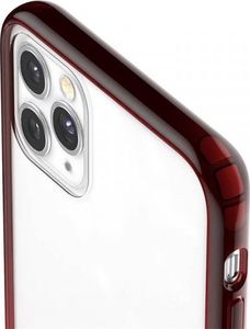 Baseus Przezroczyste etui Baseus Protective Case do iPhone 11 Pro 5,8'' (czerwony) 2