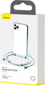 Baseus Przezroczyste etui Baseus Protective Case do iPhone 11 Pro 5,8'' (niebieski) 6