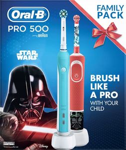 Szczoteczka Oral-B Szczoteczka rotacyjna Pro 500 CrossAction + D100 KCFR Niebieska 2