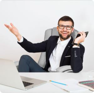 Krzesło biurowe Sofotel Porto Szare 6