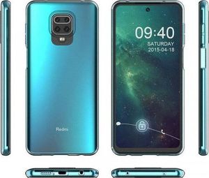 Etui XIAOMI REDMI NOTE 9 TRANS Slim Case Protect 2mm transparentne 4